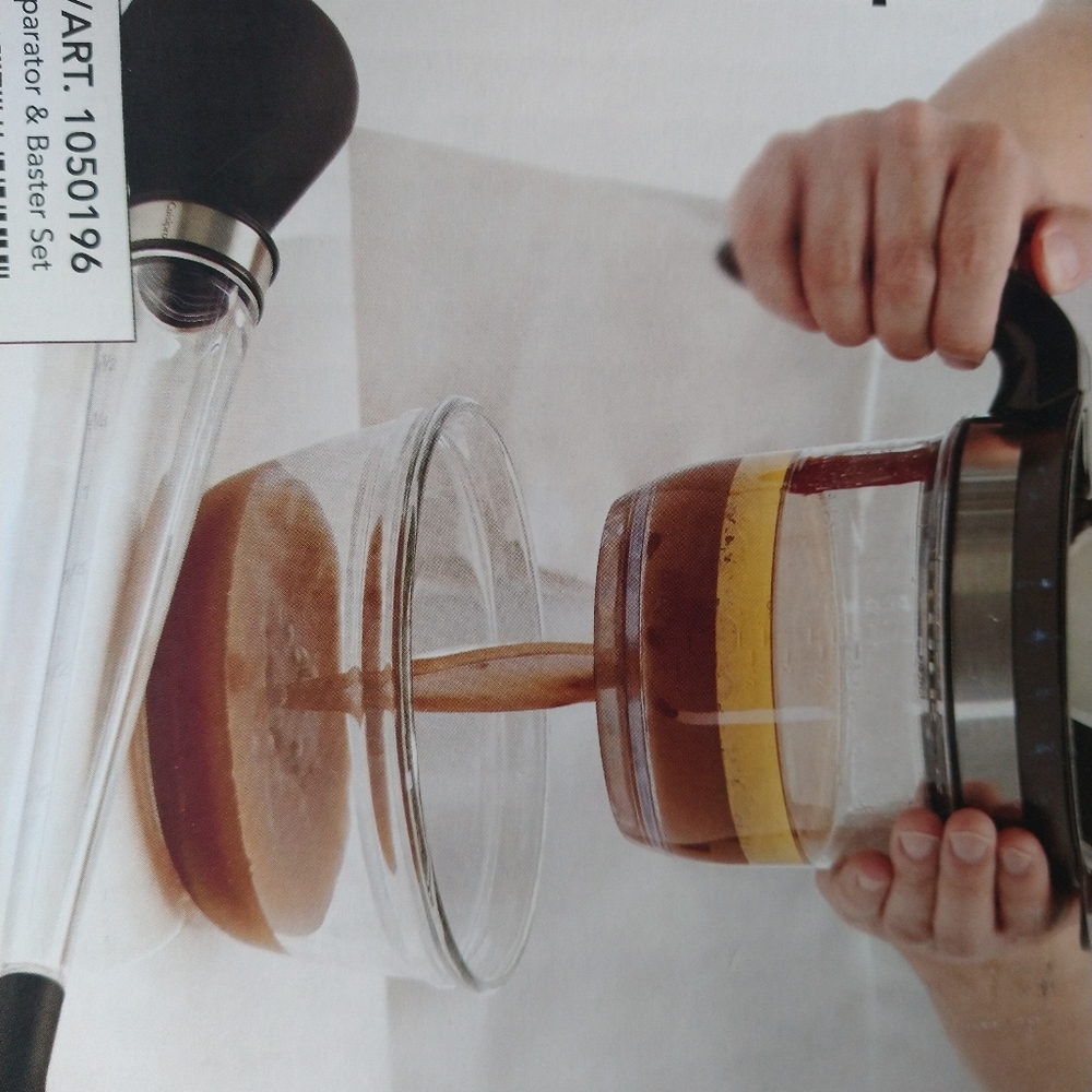 Cuisipro Fat Separator and 3-in-1 Baster Roasting Set - Picture 10 of 11